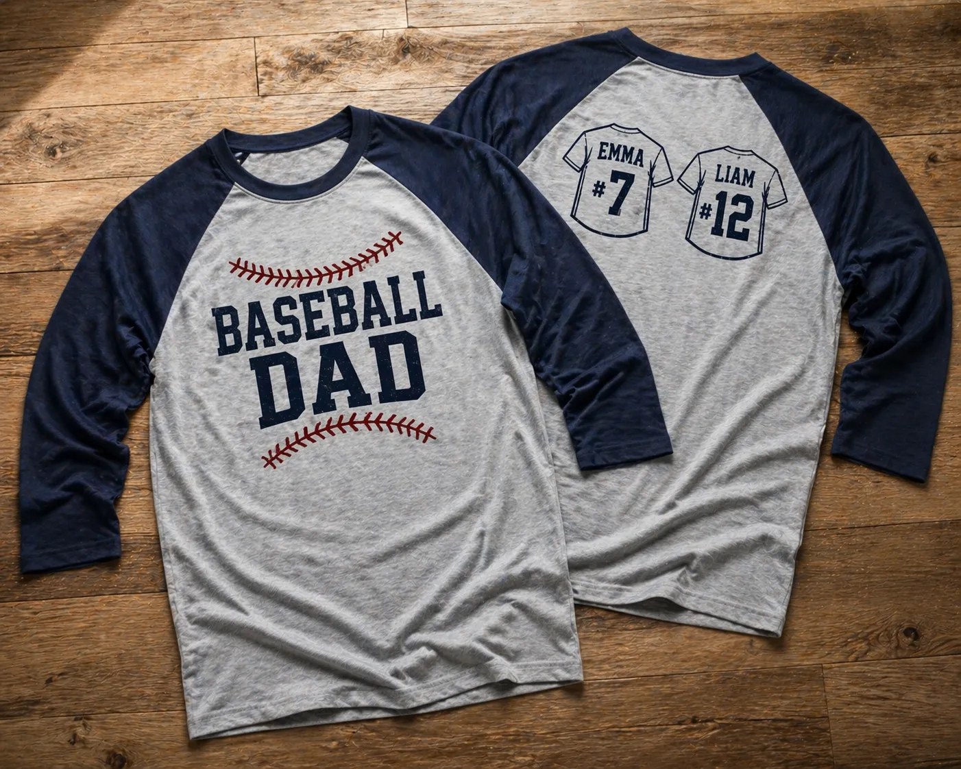 Personalized TShirt for Dad with Customily