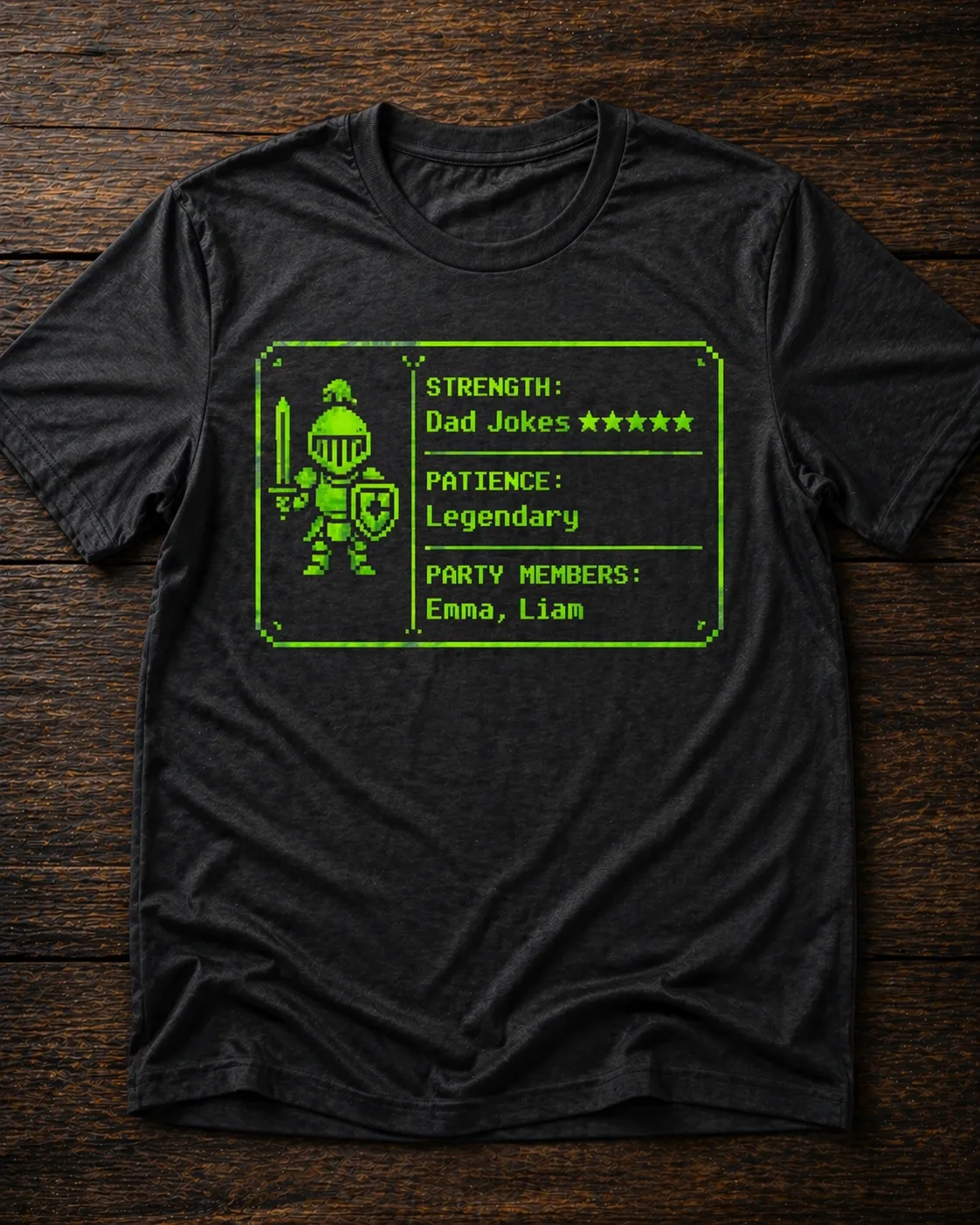 Personalized TShirt for Dad with Customily