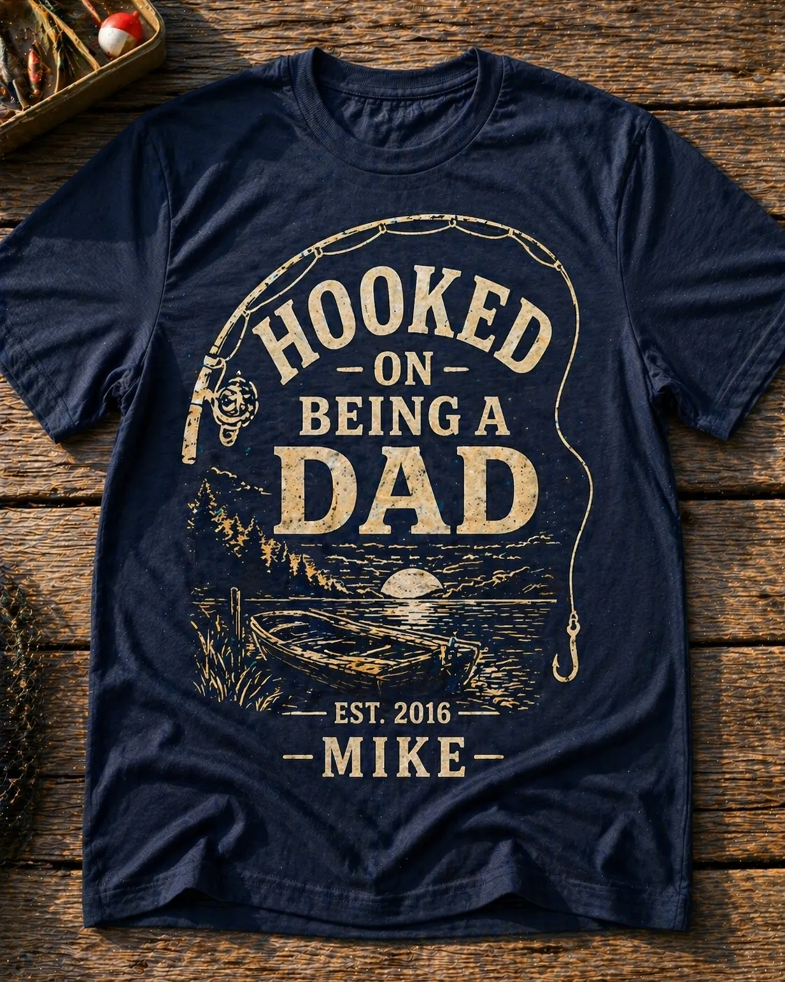 Personalized TShirt for Dad with Customily
