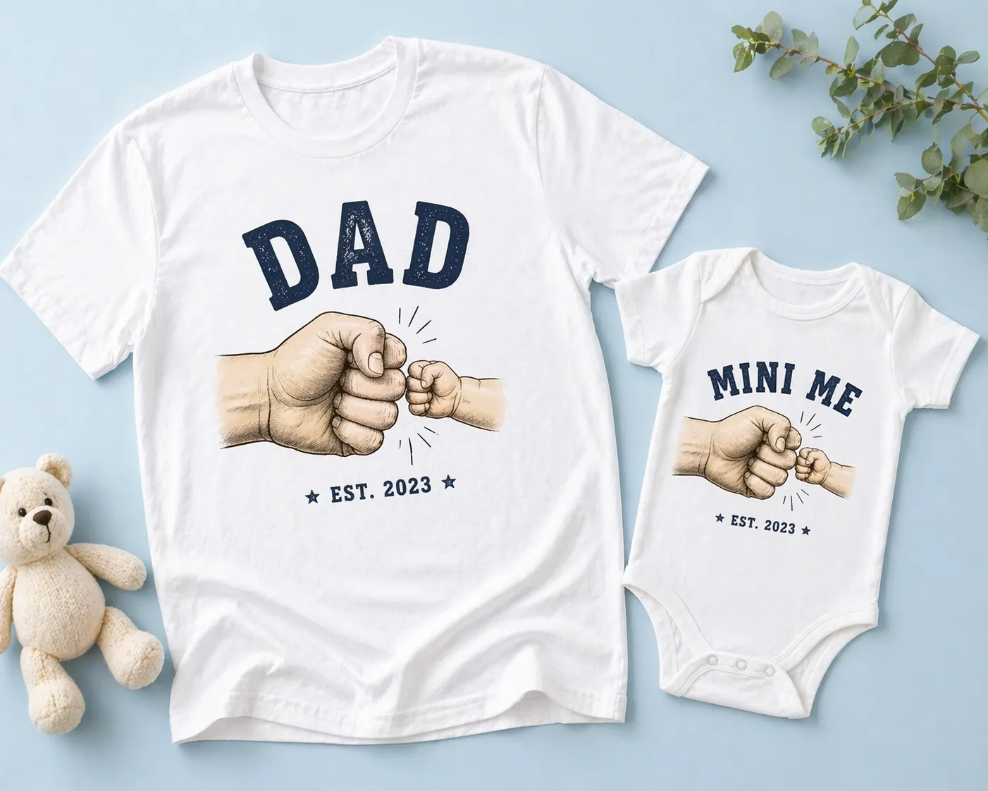 Personalized TShirt for Dad Made With Customily