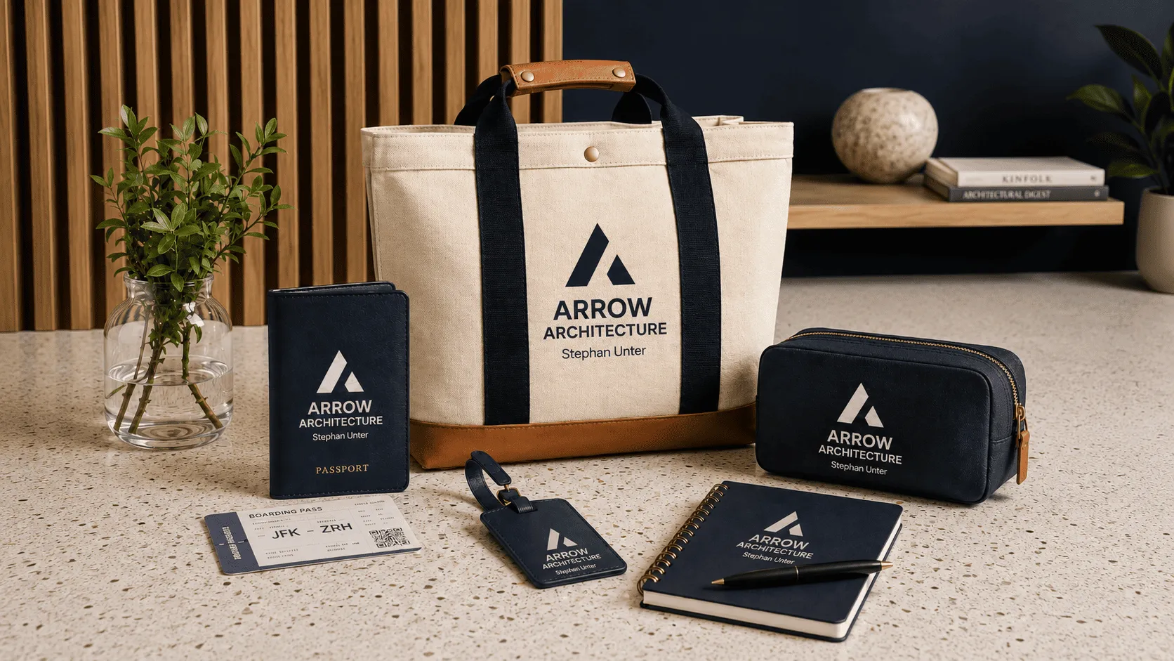 Custom travel accessories created by Customily