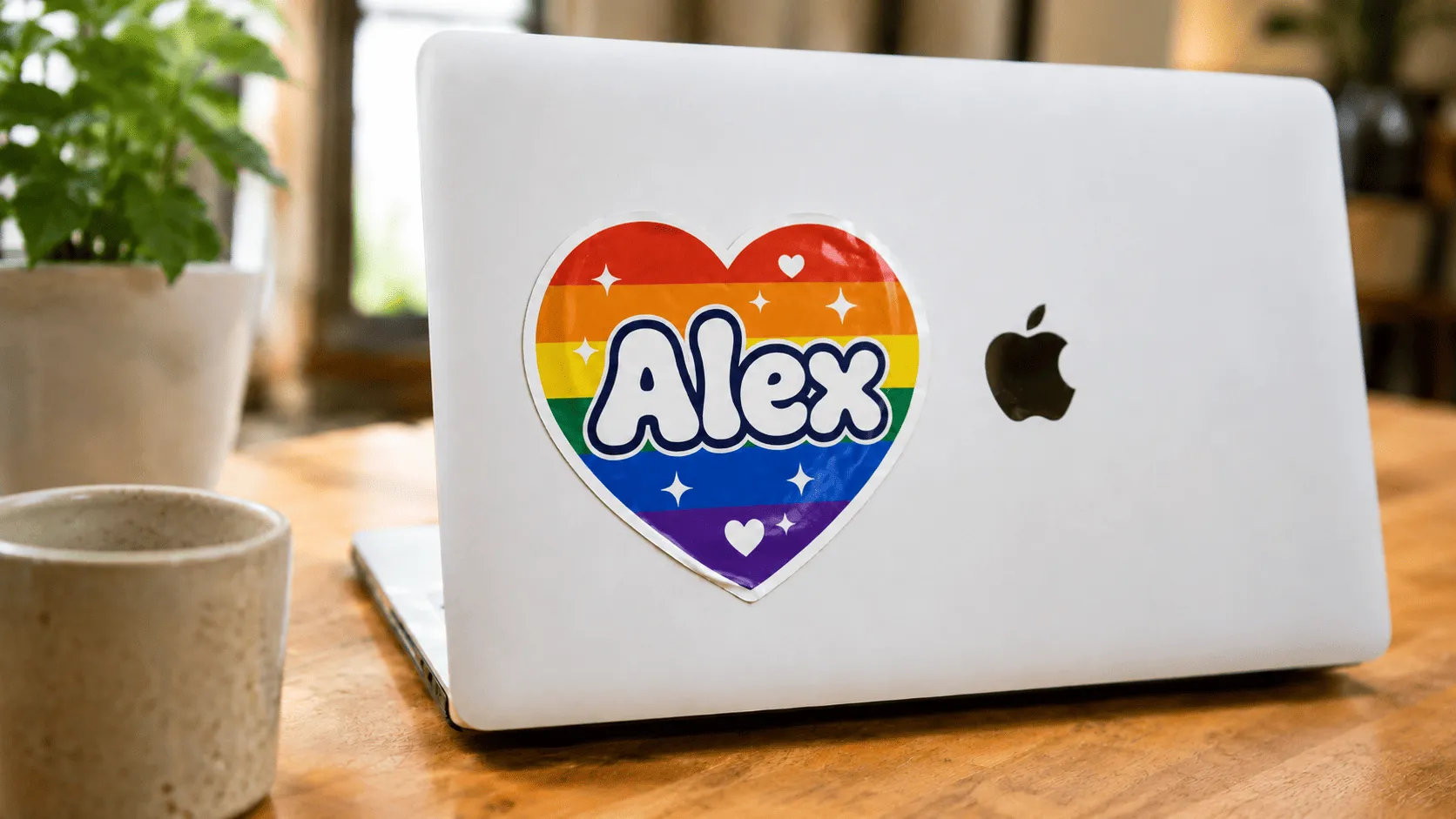 Custom Pride Sticker maid in Customily