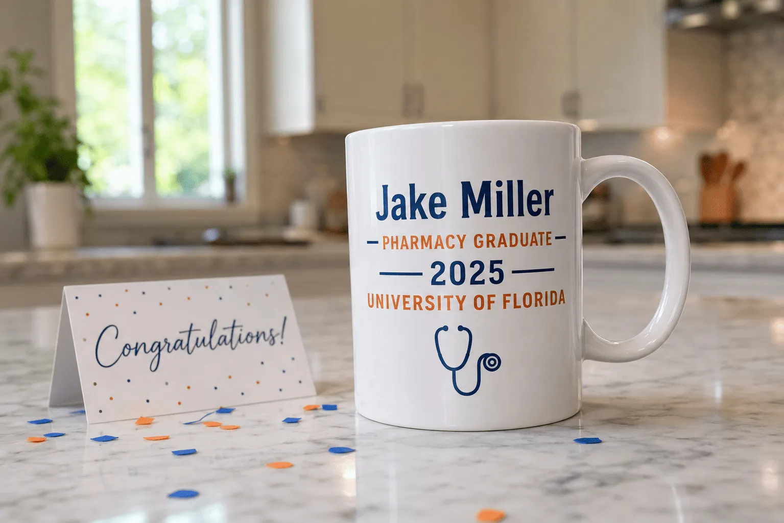 Custom Graduation Mug created in Customily