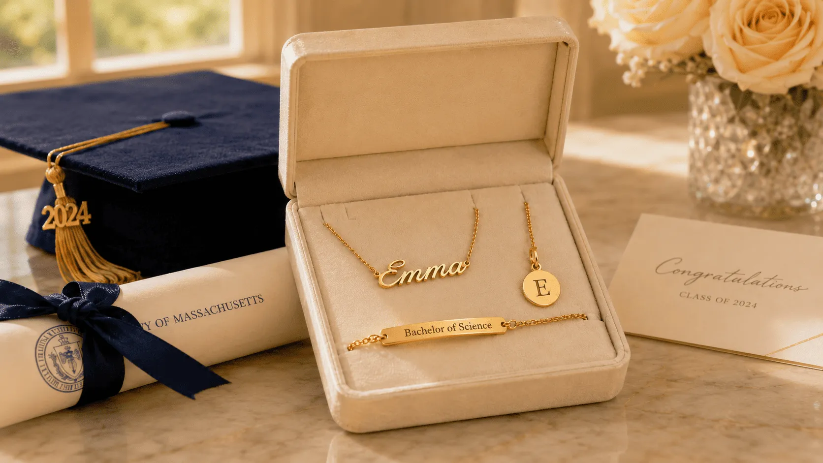 Custom Graduation Jewelry created in Customily