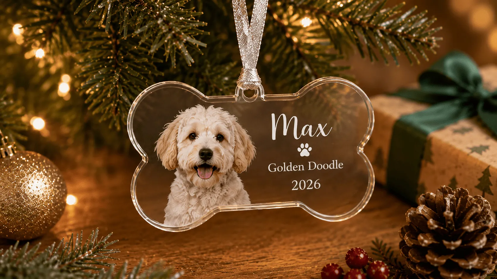Custom Pet Ornament made by Customily