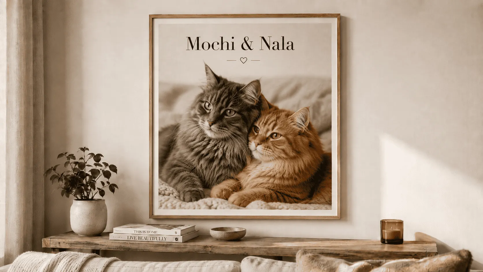 Custom Pet Posters made by Customily