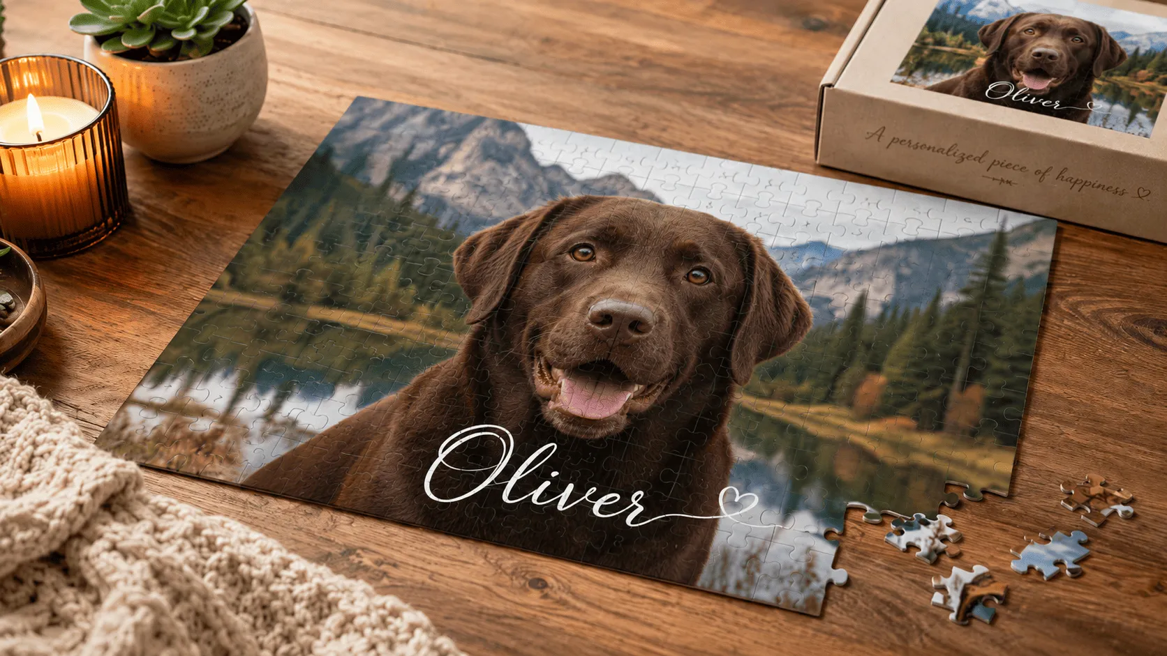 Custom Pet Puzzles made by Customily