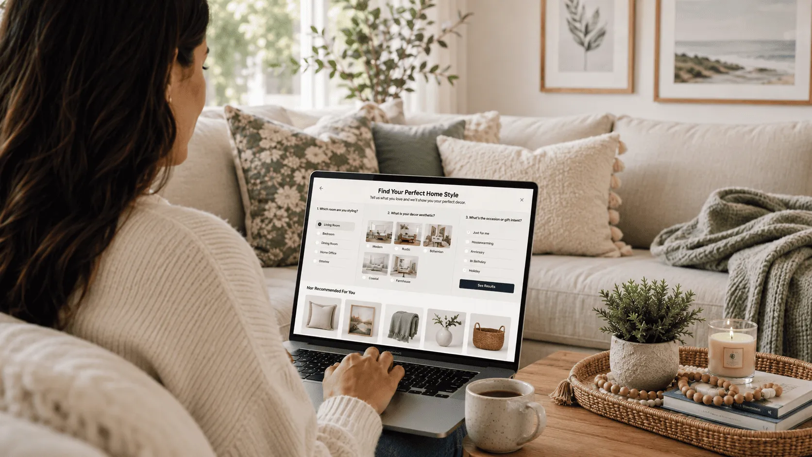 Searching for home decor 