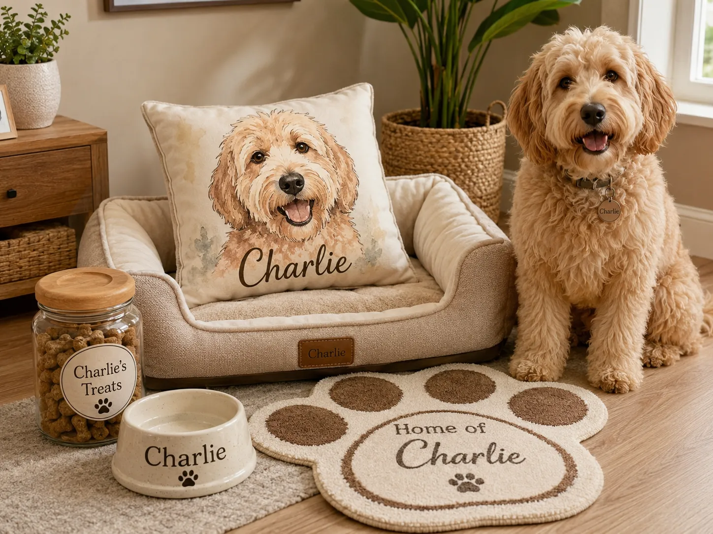 Pet product catalog from merchOne