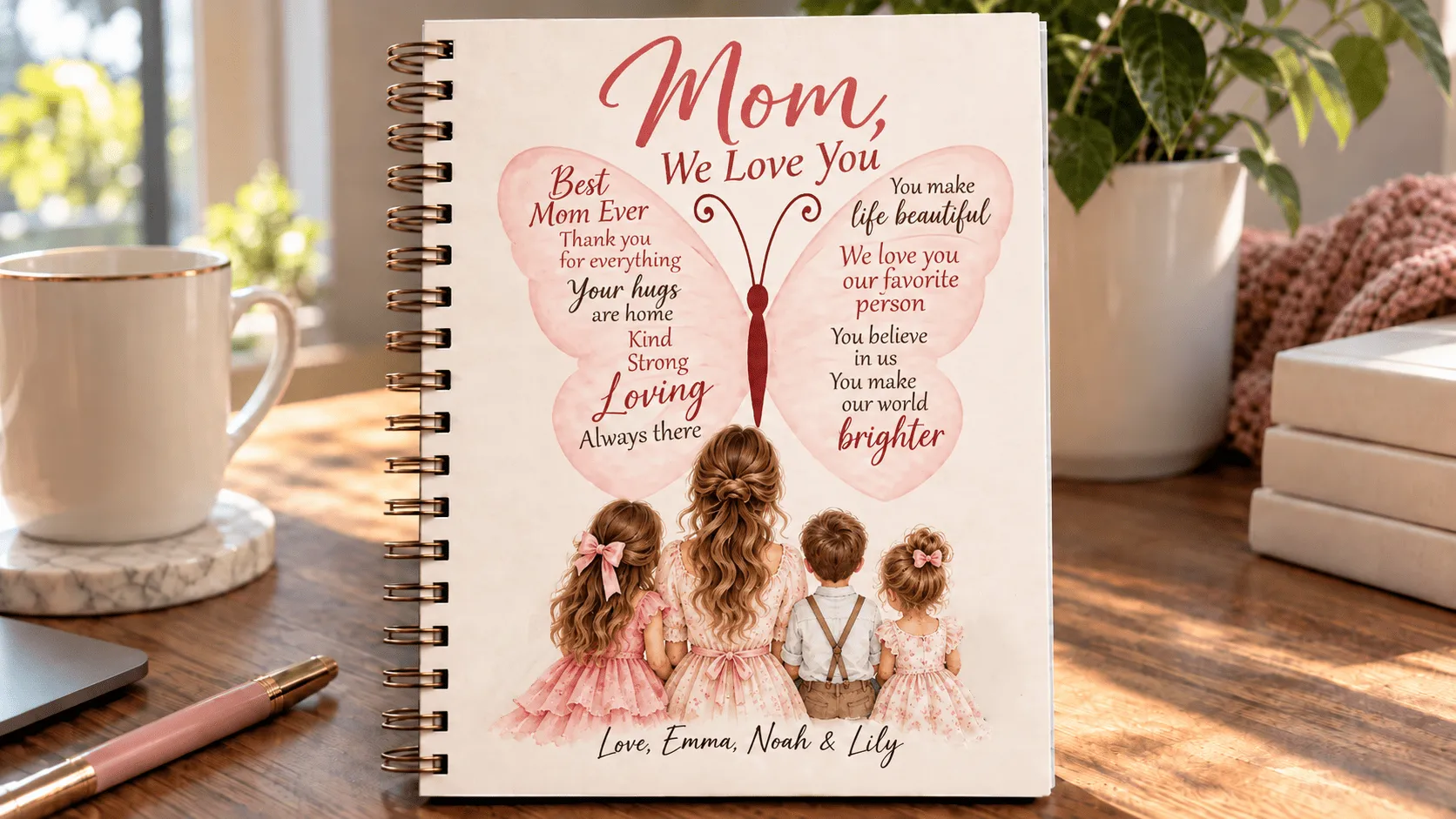 Personalized Mother notebook 