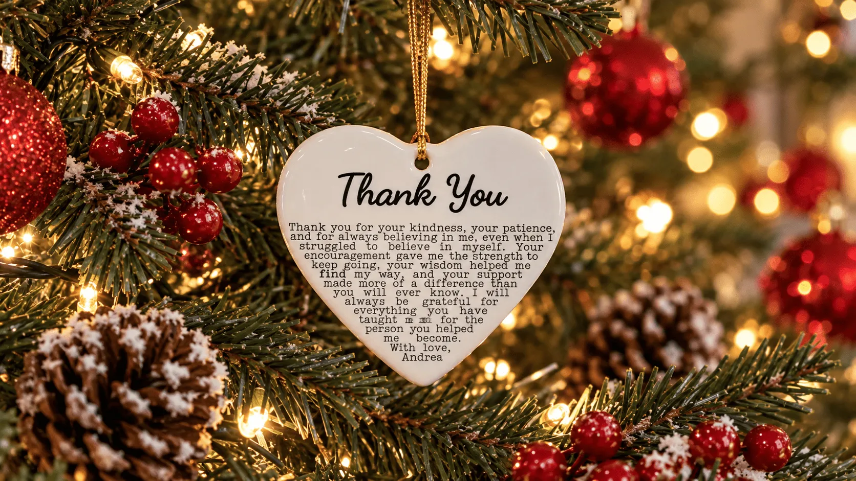 Personalized Christmas Ornament