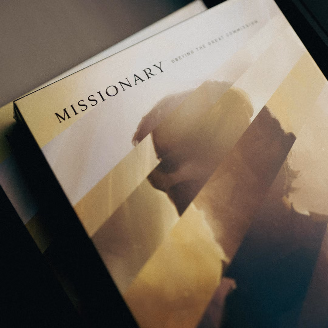 Product shot at angle of Missionary boxset slip box