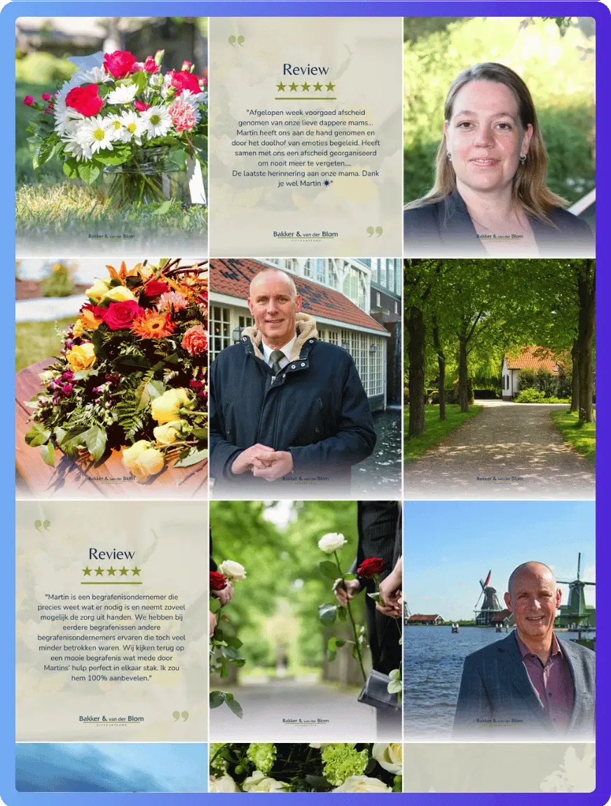 Betaalbaar social media beheer uitbesteden voordelen | Voorbeeldfeed 1