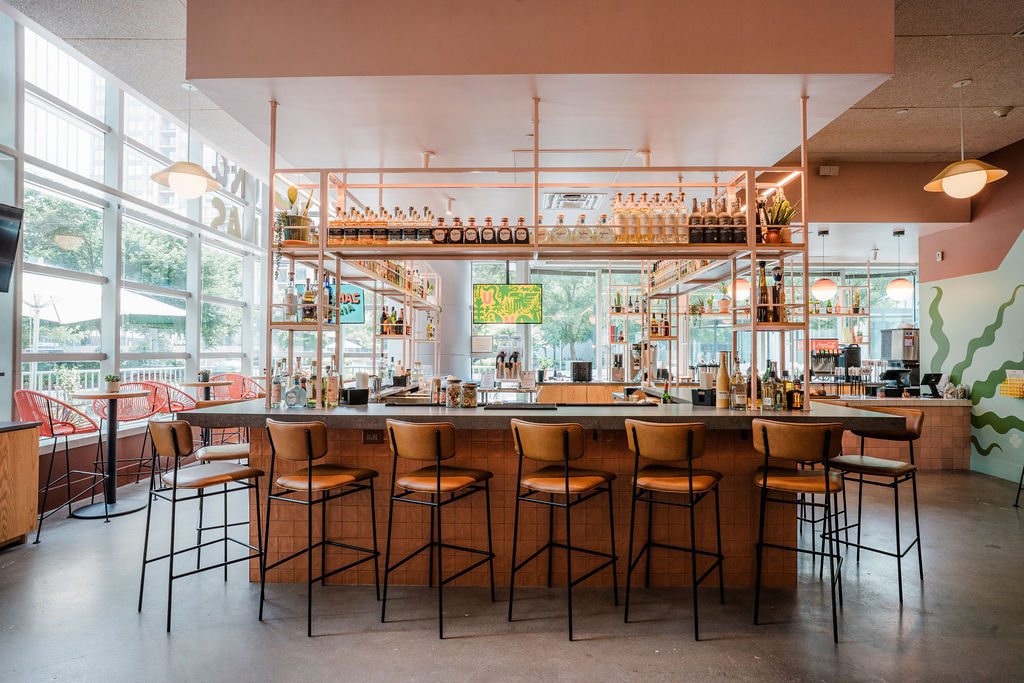 Uno Mas Taqueria – Blending bold street-food flavors with vibrant design at One Alliance in Atlanta. 