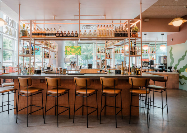 Uno Mas Taqueria – Blending bold street-food flavors with vibrant design at One Alliance in Atlanta. 