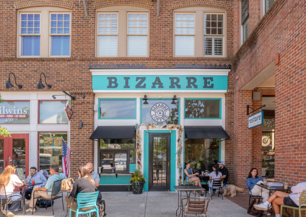 Bizarre Coffee is a bright and funky coffee shop in Woodstock, GA