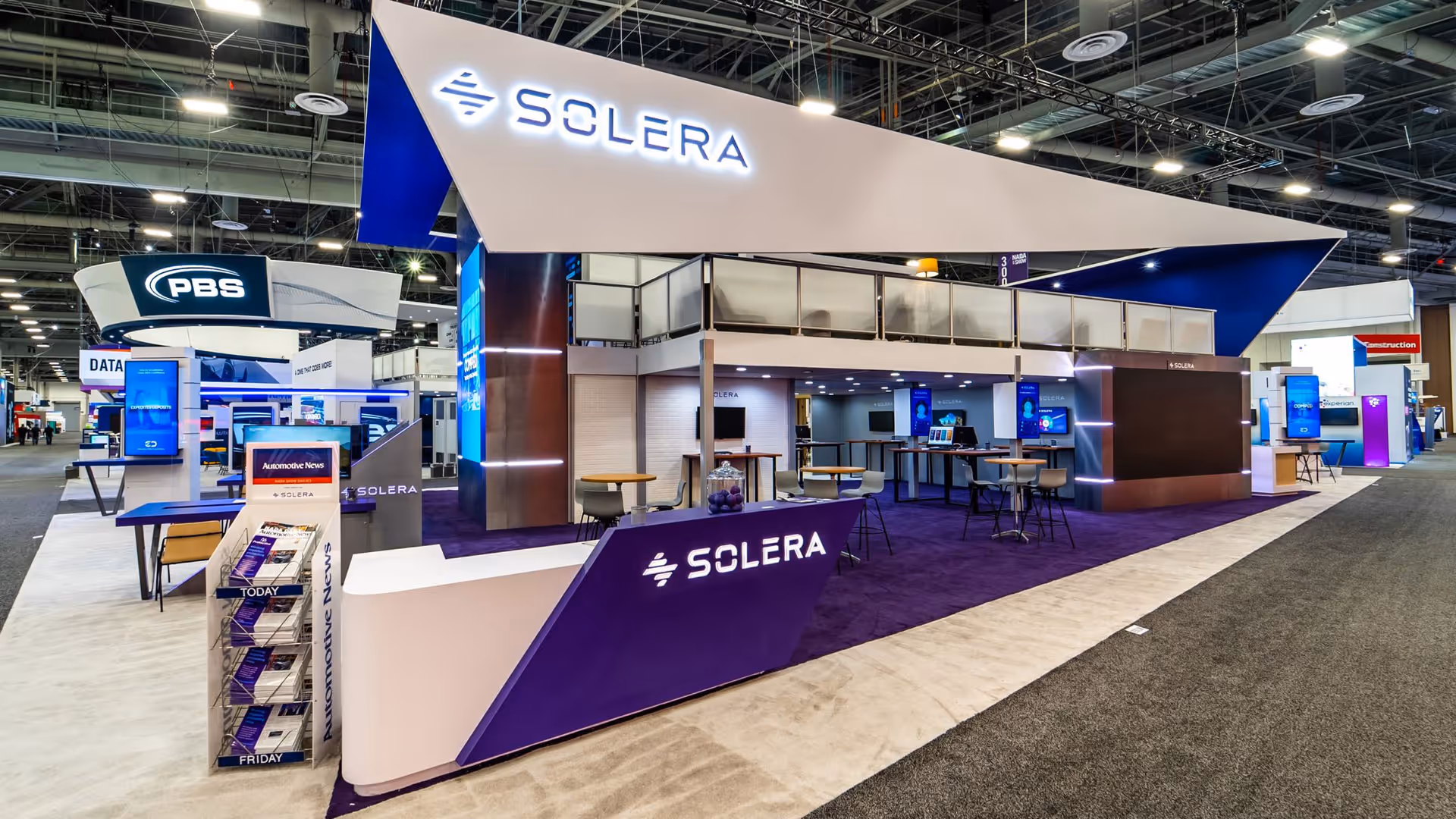 Solera custom exhibit from The Trade Group