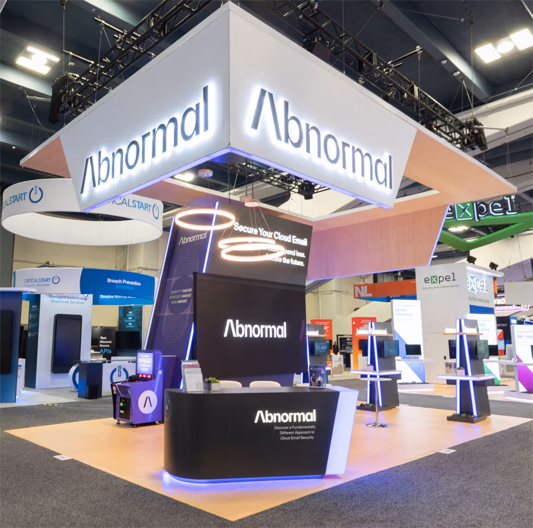 Abnormal Trade Show Booth designed by The Trade Group
