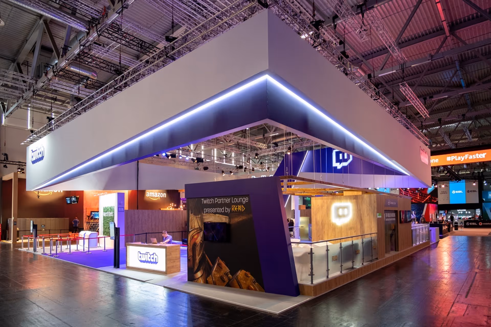 Twitch Booth Design