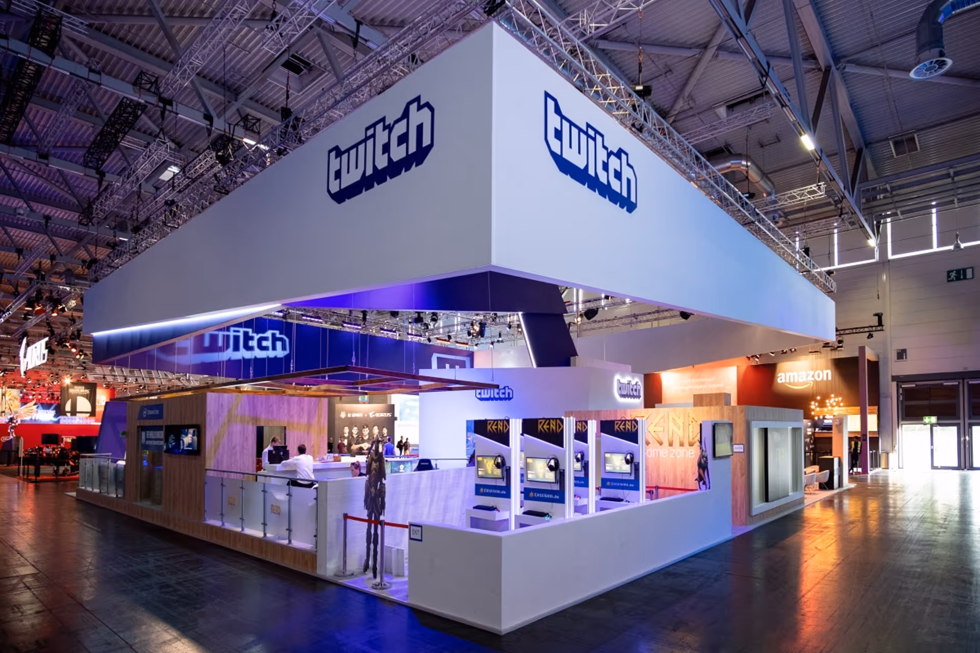 Twitch Booth Design