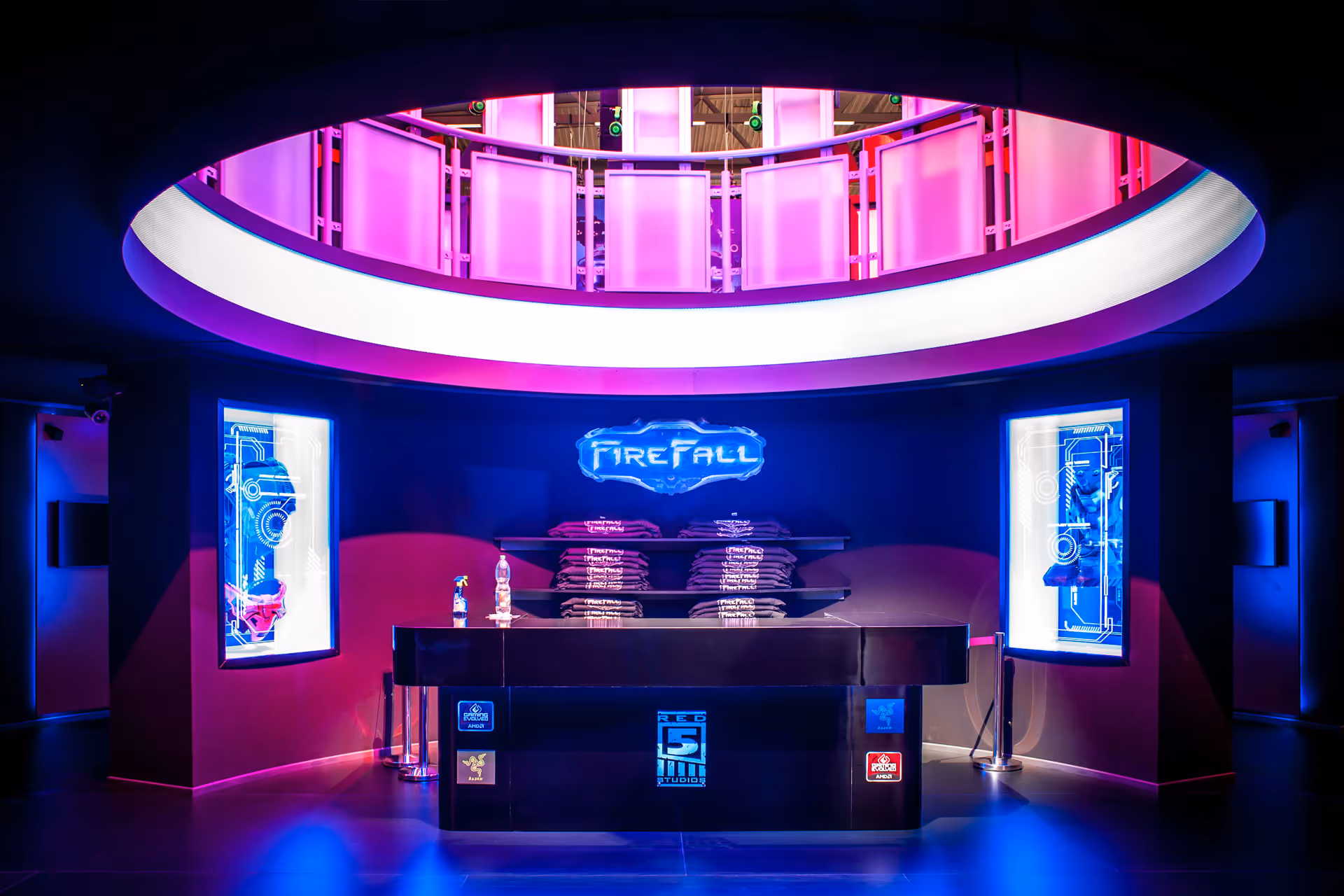FireFall Exhibit Design