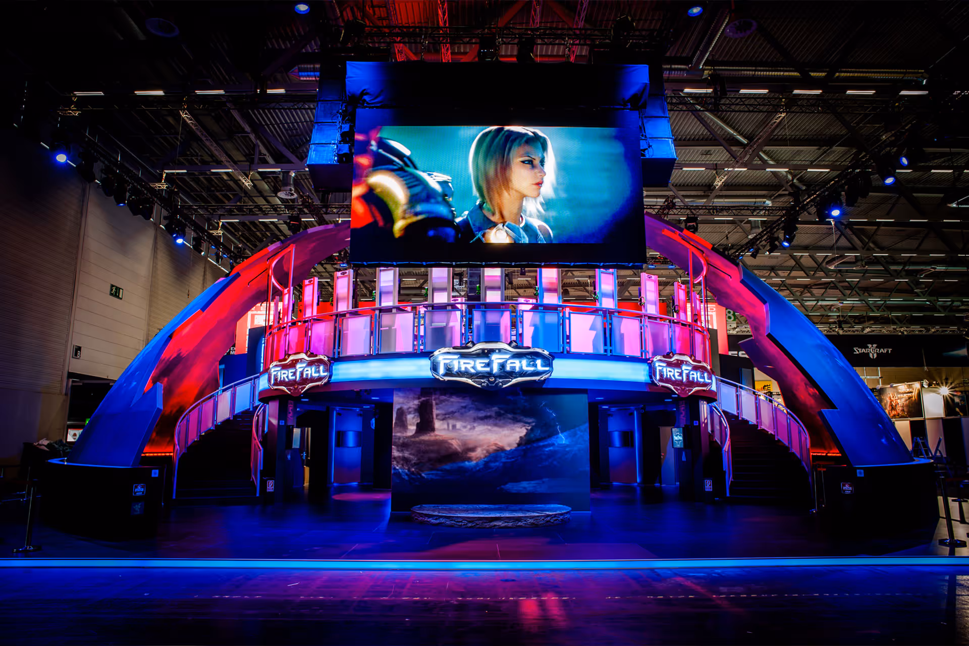 FireFall Exhibit Design