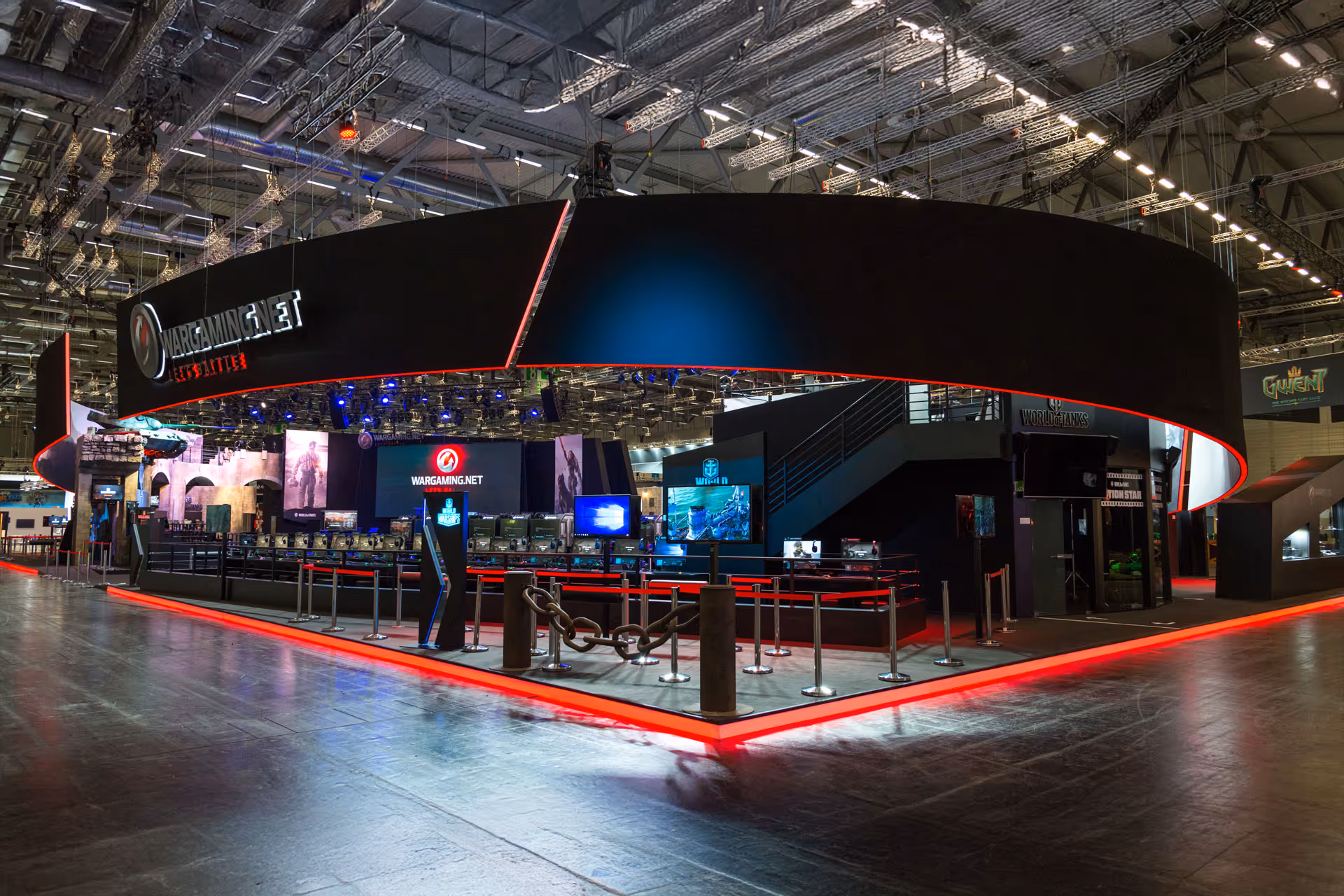Wargaming.net Total War Exhibit Designed by The Trade Group