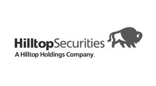 Hilltop Securities logo with a buffalo icon and tagline 'A Hilltop Holdings Company.'