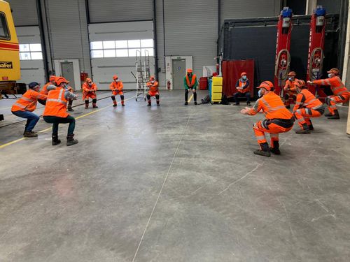 animation seance échauffement en entreprise