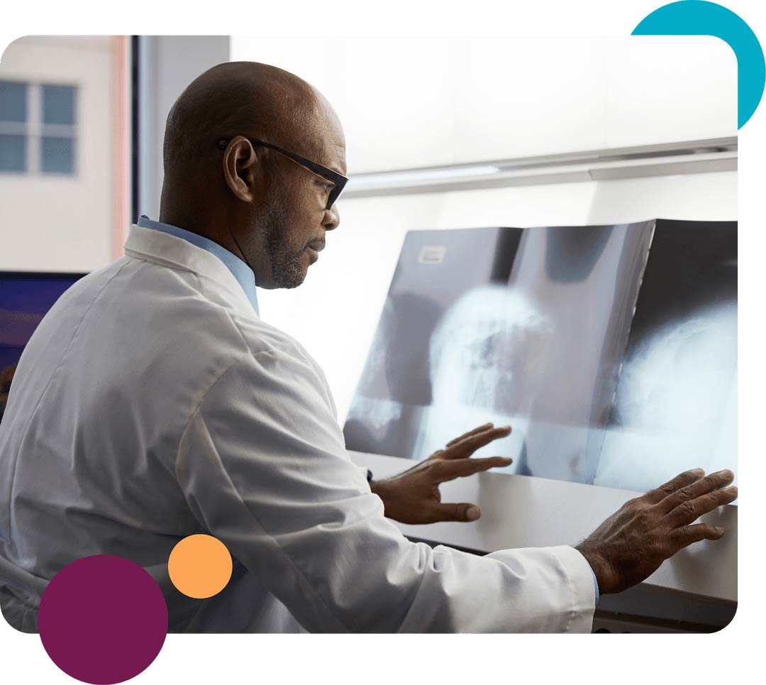 An X-ray Tech at work