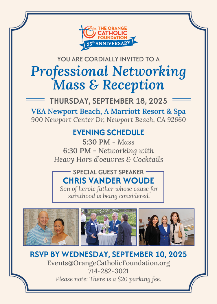 Catholic Professional Network invite