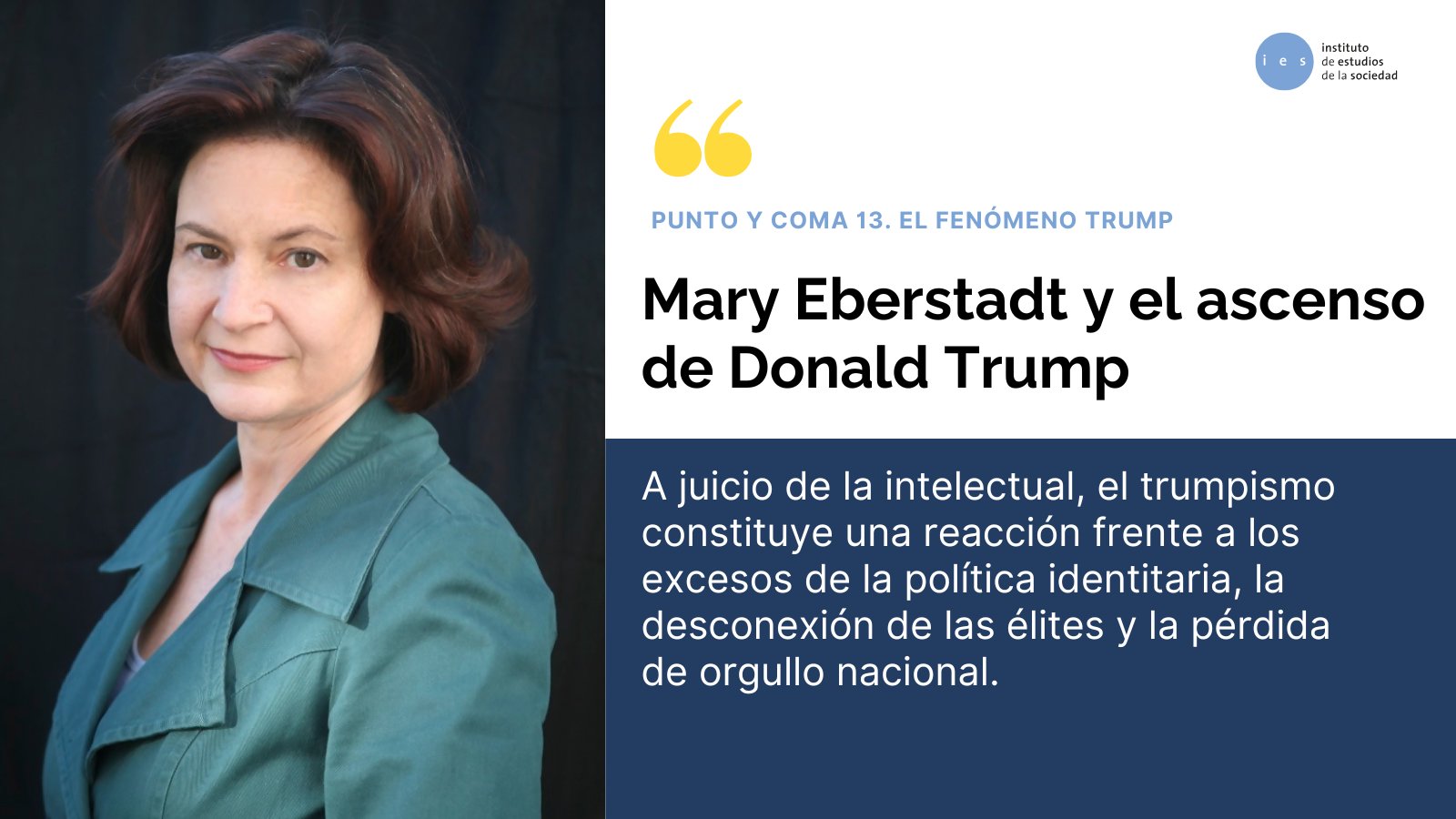 Mary Eberstadt y el ascenso de Donald Trump