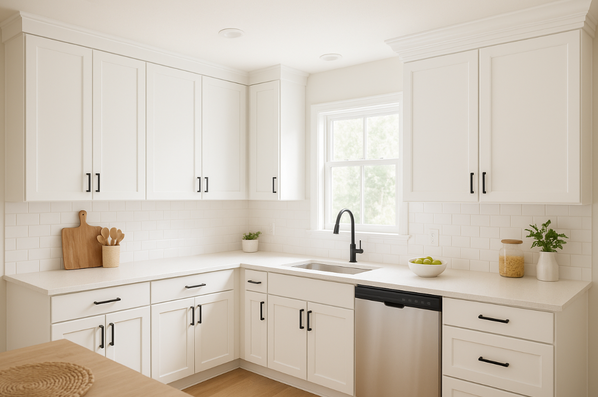 A clean kitchen