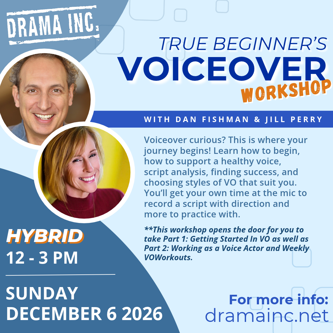 HYB: True Beginner’s Voiceover Workshop 
