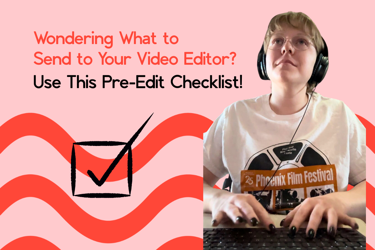 side haus editor alongside a checklist