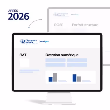 Infographie Rofim représentant la suppression du forfait structure en 2026 pour la nouvelle dotation numérique.