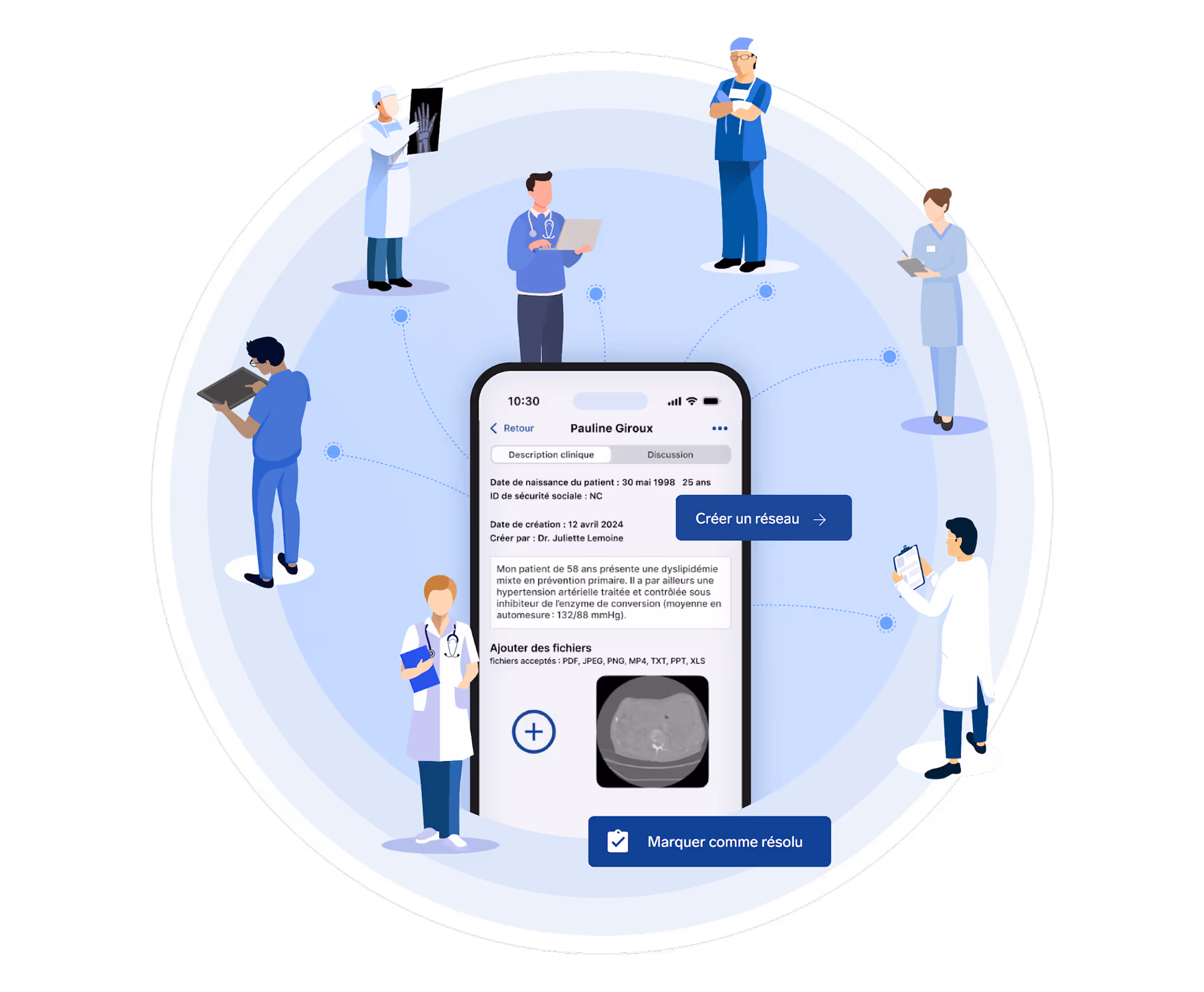  Les outils de télémédecine permettent aux membres des CPTS de mieux coordonner leurs actions et la prise en charge des patients.