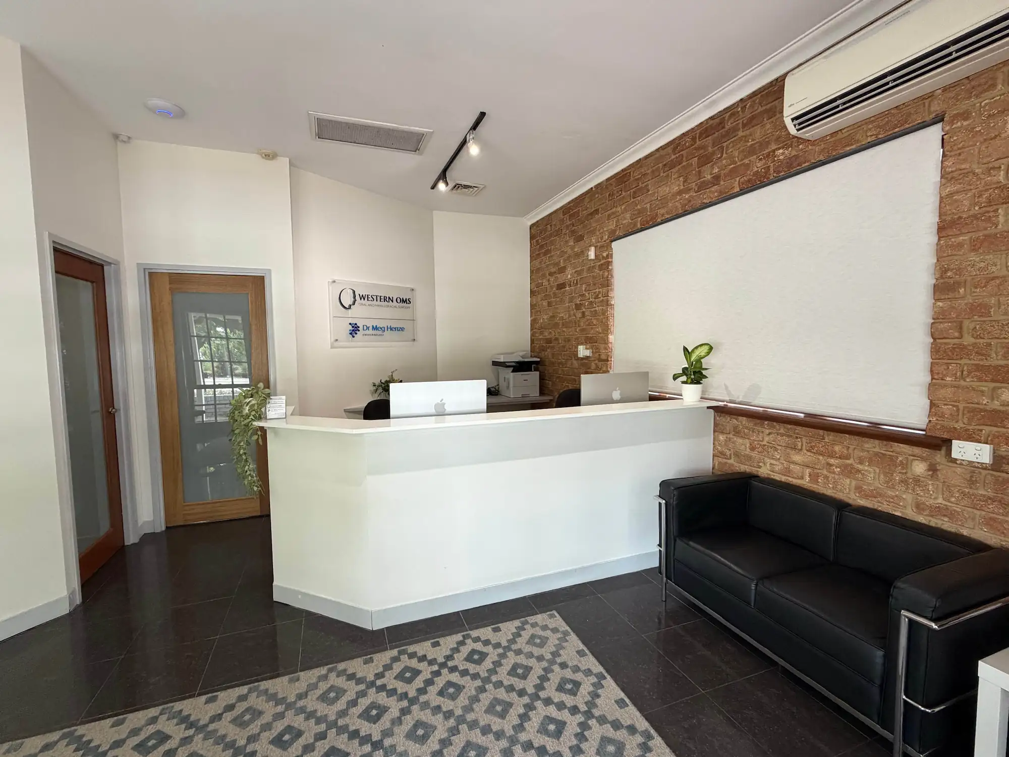 Interior of Western OMS Nedlands Clinic