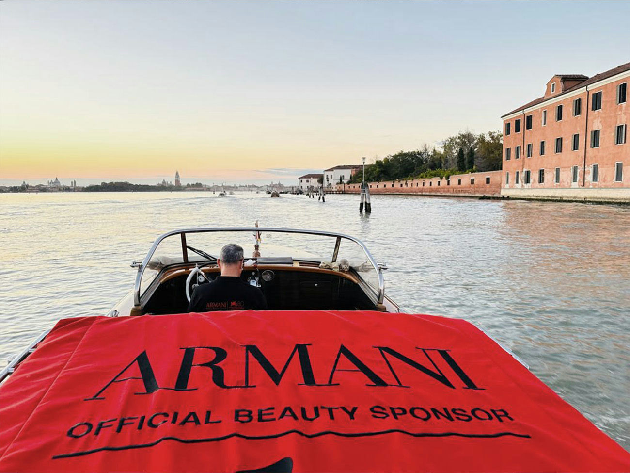 Captation live d’une masterclass Armani Beauty pendant la Mostra de Venise