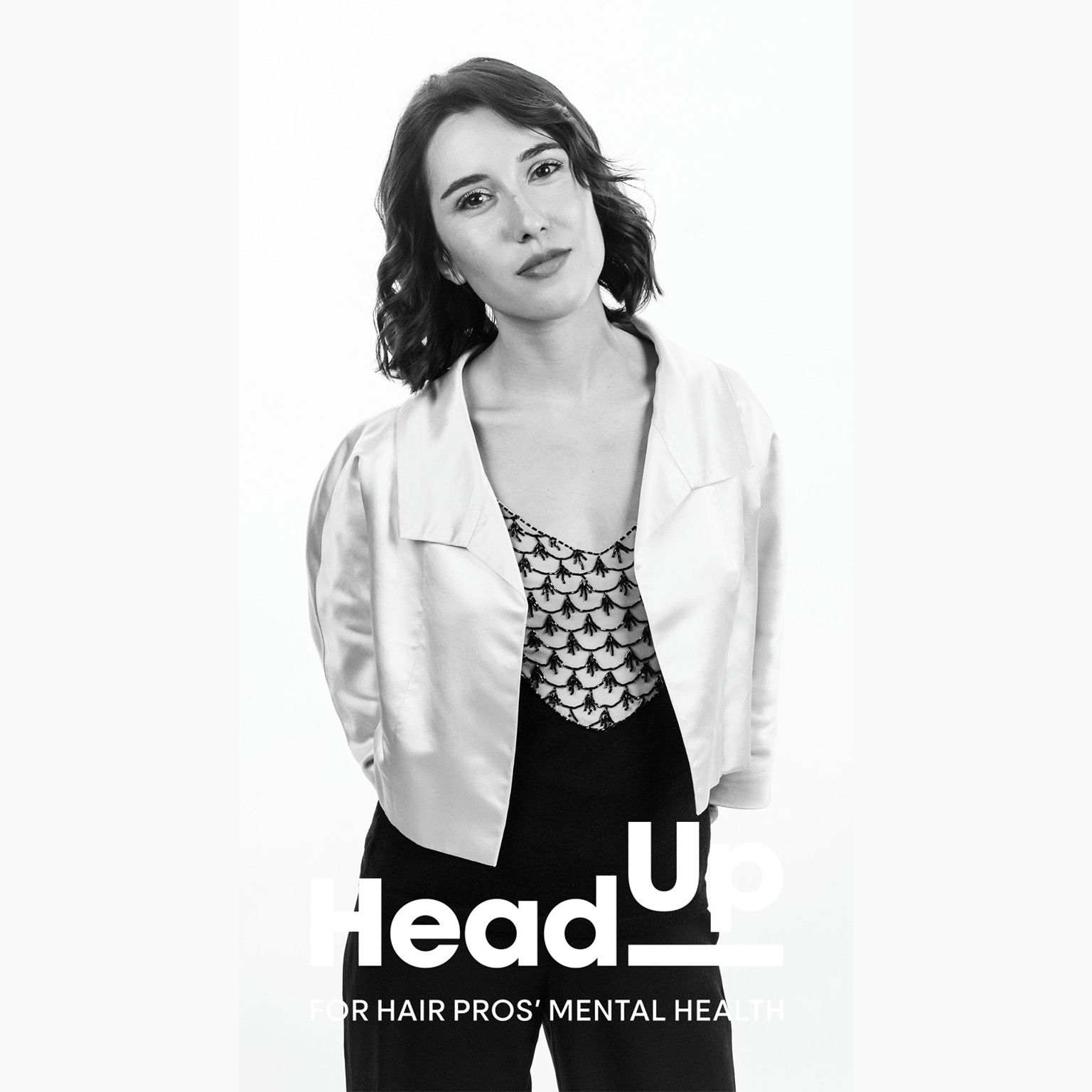 Vue du studio photo installé au cœur de l’événement Head Up, dispositif discret et intégré.