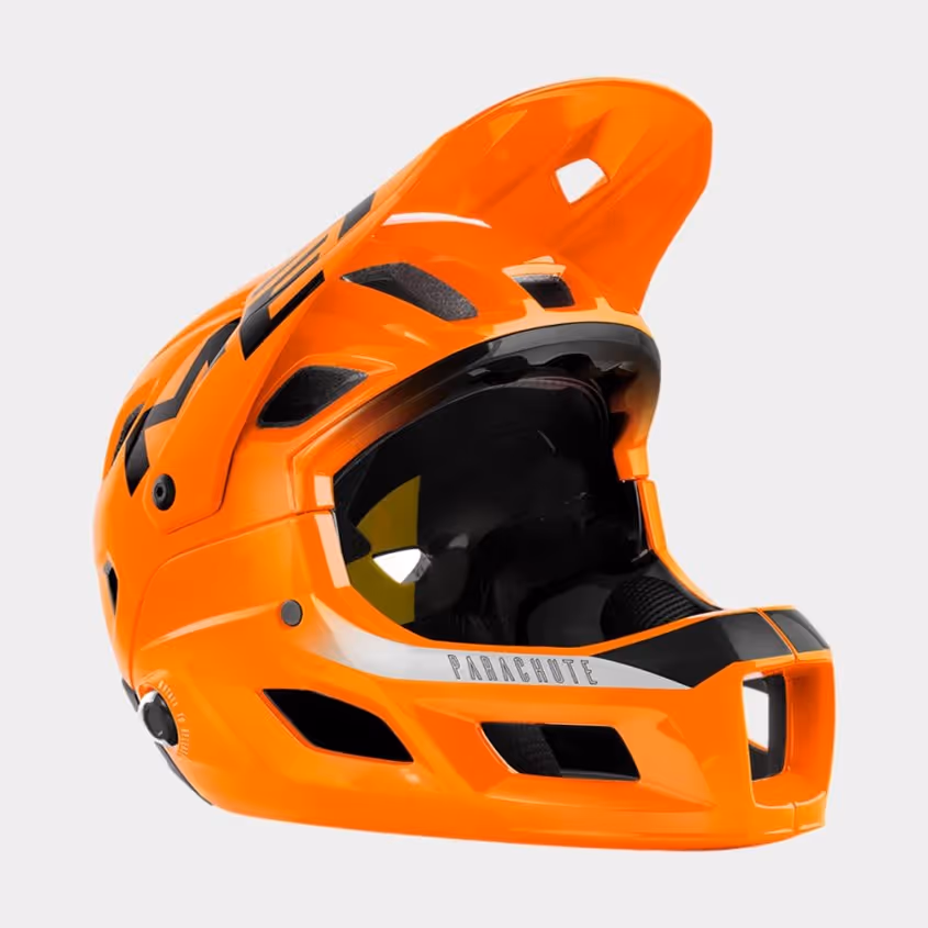 Met Parachute MCR MIPS Orange Black/Glossy, Cykelhjälm