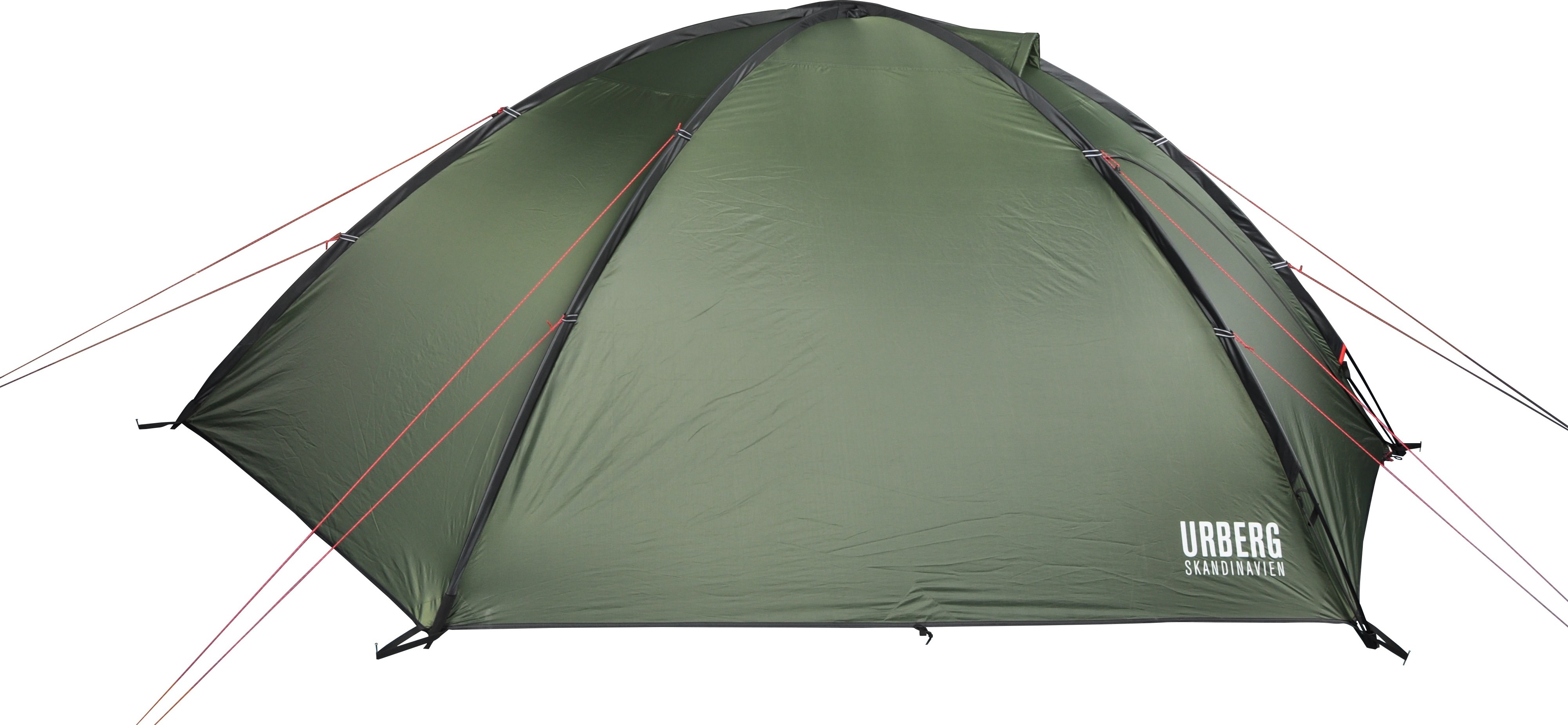 Urberg 3-person Dome Tent Kombu Green – Bästa budgetalternativet