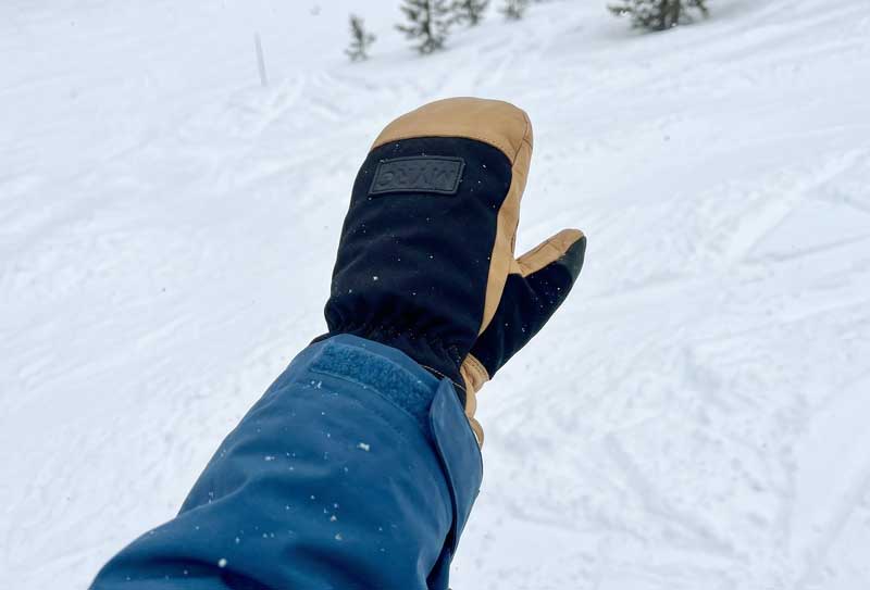 Myr Arvidsjaur Mitts – test av vattentäta vintervantar