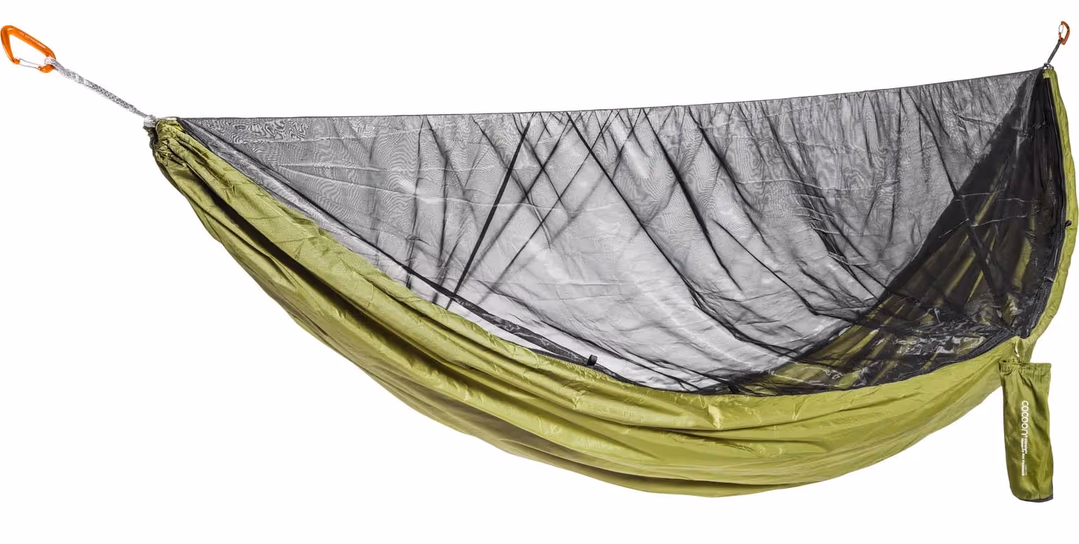 Cocoon Ultralight Mosquito Net Hammock Olive Green Cocoon