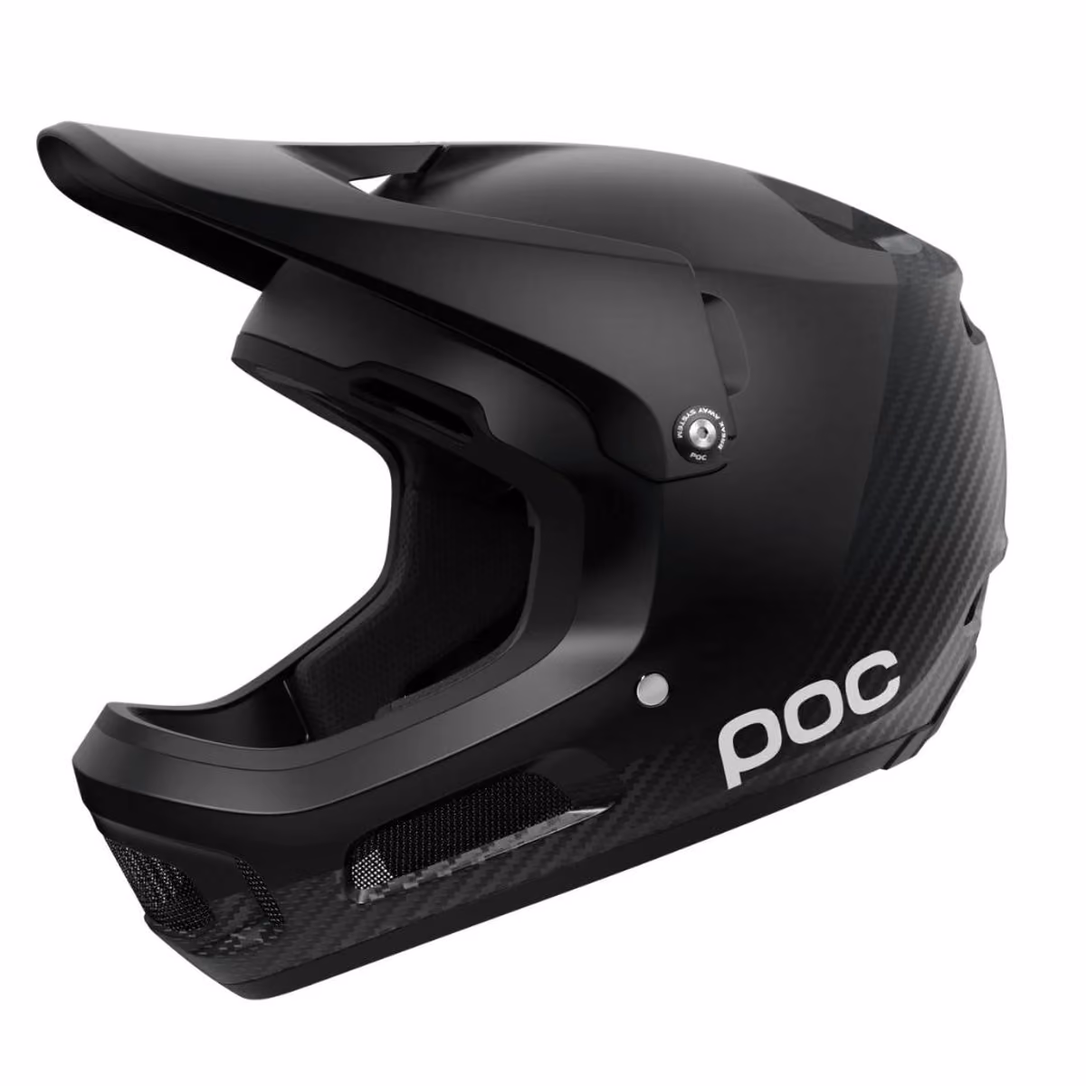 POC Coron Air Carbon MIPS Black – bäst i test för tung enduro och downhill