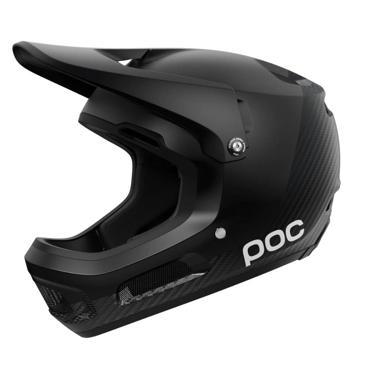 POC Coron Air Carbon MIPS Black – bäst i test för tung enduro och downhill