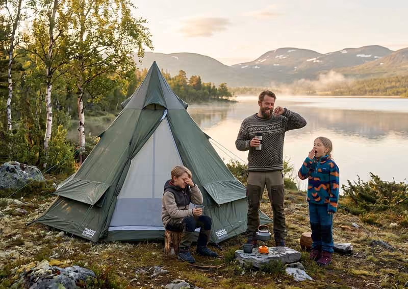 Familjetält bäst i test 2026 – 5 toppval för hela familjen