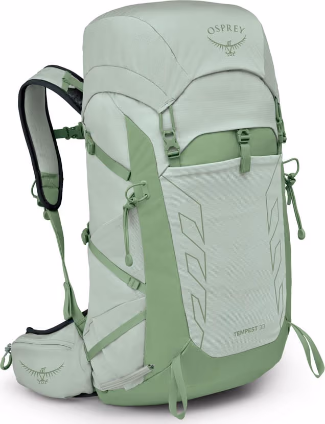 Osprey Women's Tempest 33 damryggsäck i mintgrönt för dagsvandring