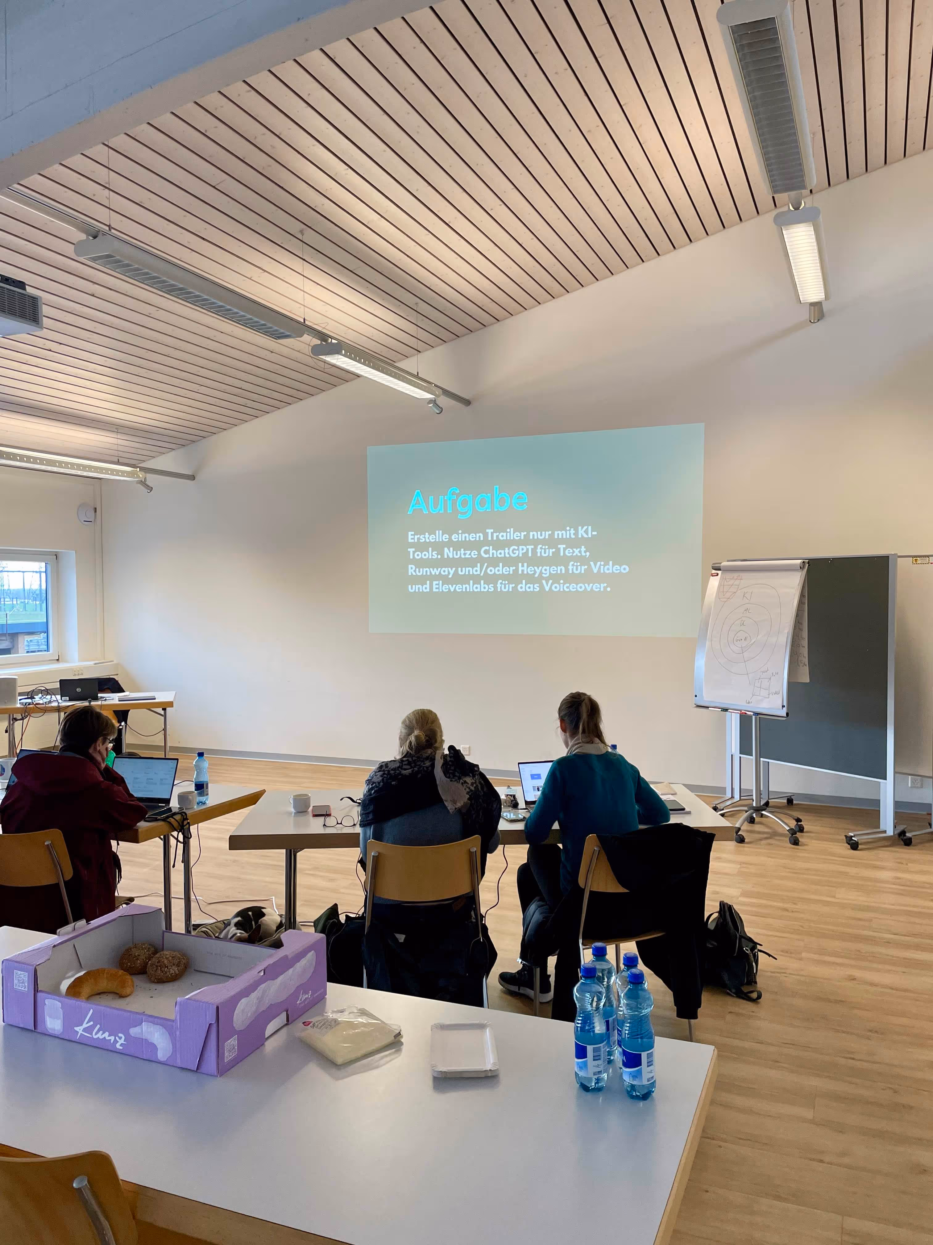 Erfolgsgeschichten und Beispiele von KI-Workshops, Präsentationen, KI-Avataren und vielem mehr.