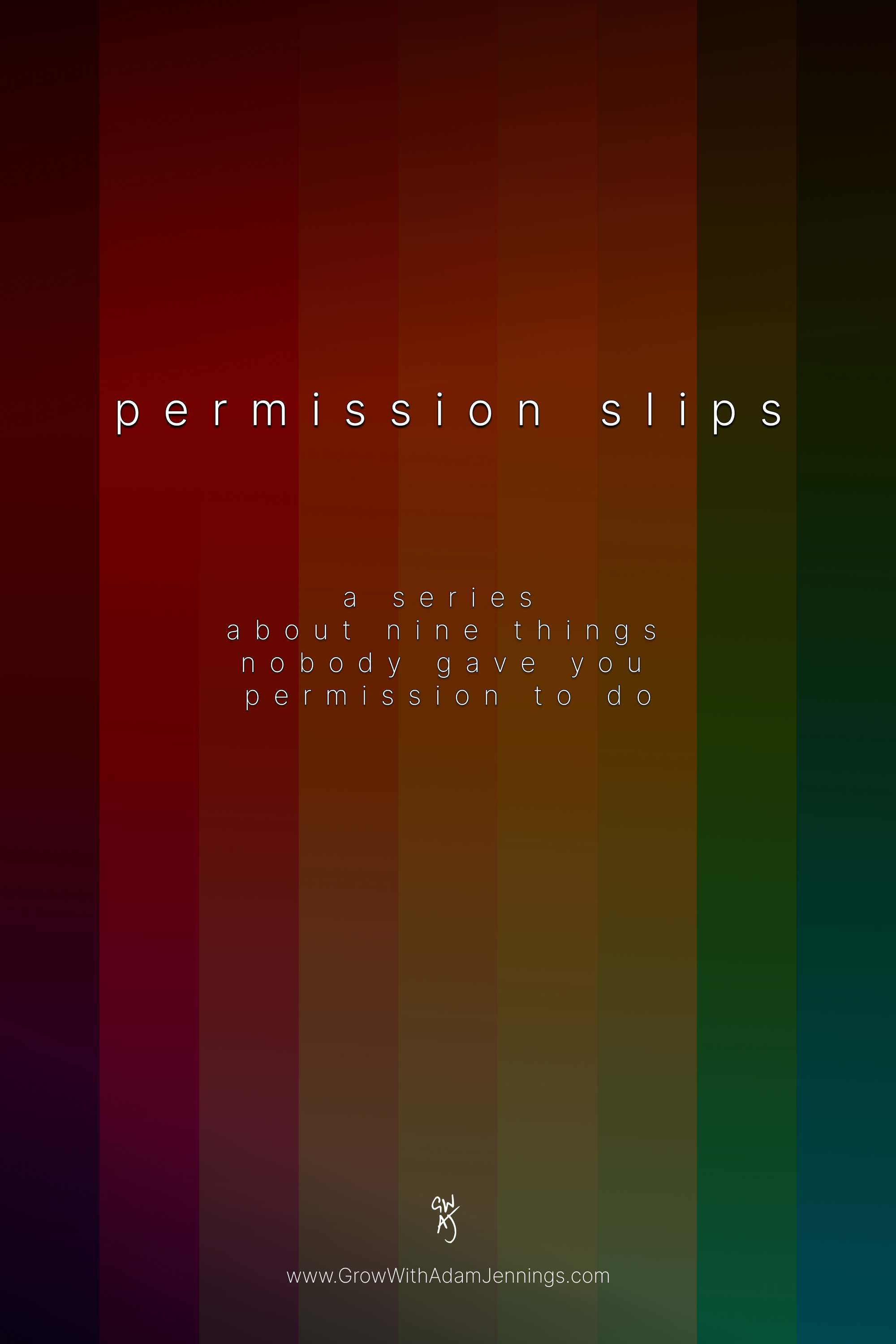 A one-sheet poster for Permission Slips - coming soon